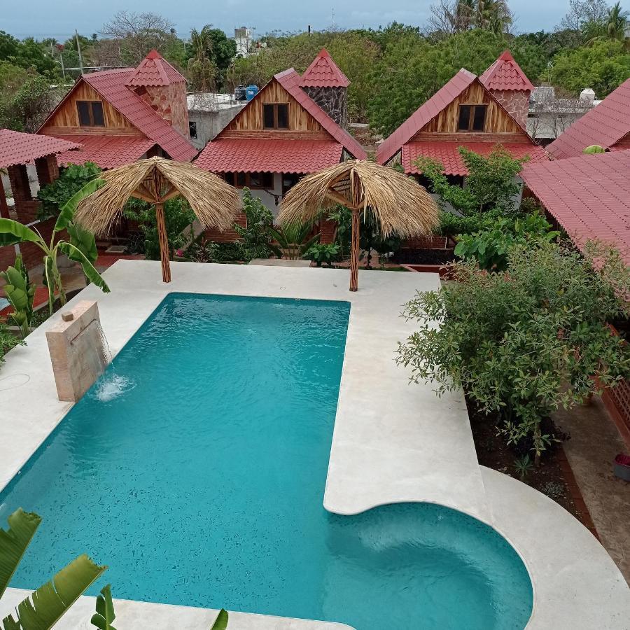 Bungalows Y Cabanas, Las Barracas De La Barra Малукано Экстерьер фото