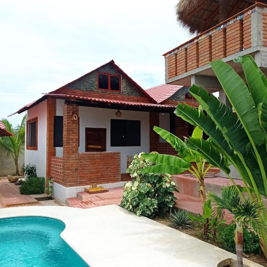 Bungalows Y Cabanas, Las Barracas De La Barra Малукано Экстерьер фото